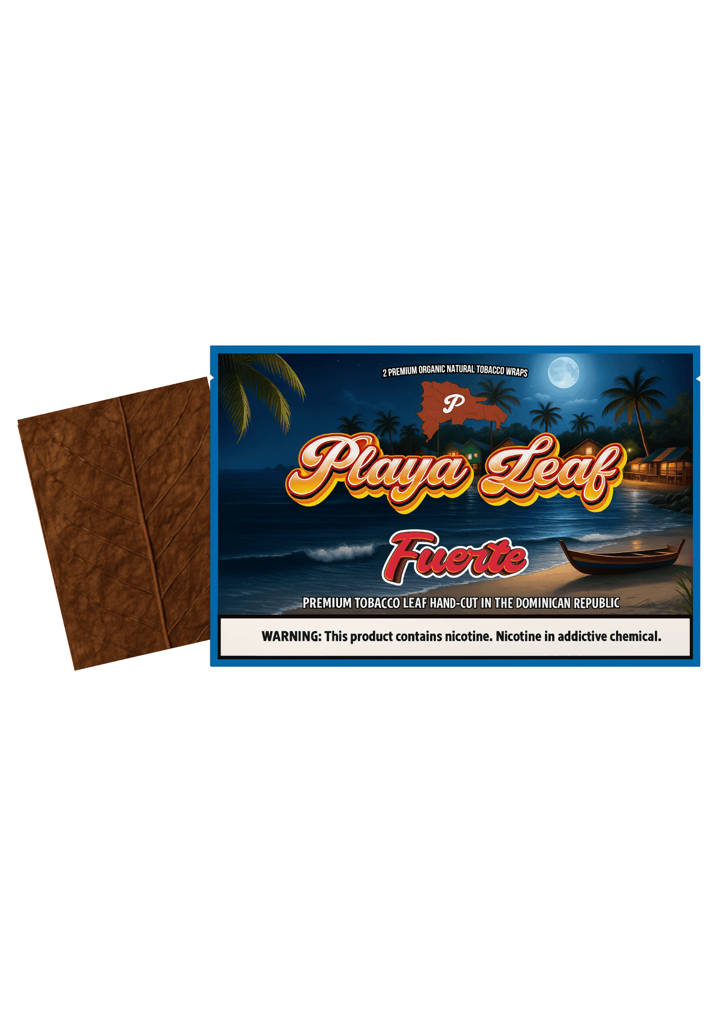 Fuerte 2 Pack — Playa Leaf tobacco wraps